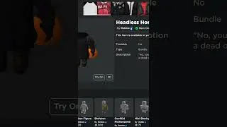 Как получить БЕСПЛАТНО Headless в ROBLOX #roblox #headless #robloxheadless