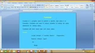 Sql Server Functions Intro