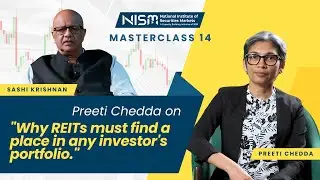 #NISMasterclass 14: Why REIT's must find a place in any investor's portfolio | Preeti Chedda