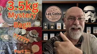 3.5kg Mystery Coin Bag from A Subscriber! INSANE World Coin Hunt Unboxing - World Coin Hunt #71