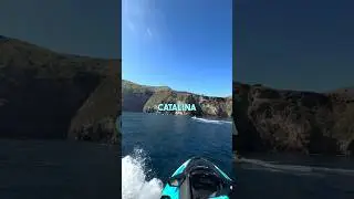Я попробовал покататься на гидроциклах на острове Каталина!😳#шорты
