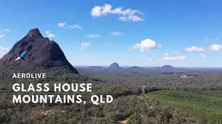 Aerolive - Glass House Mountains, QLD by Drone
