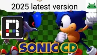Sonic cd android rsdk mod tutorial + how to setup