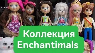 ПРОДАЮ СВОЮ КОЛЛЕКЦИЮ ENCHANTIMALS ??? 🐱🐻🐹 30+ КУКОЛ