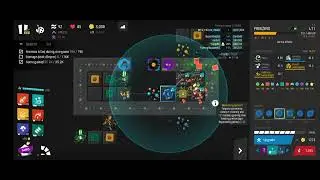 Infinitode 2 | Overload trying, level 1.2, more than 1m score, 36k scalar, 8k tensor , 65k $