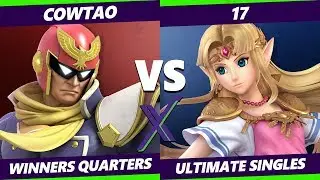 S@X 349 Online Winners Quarters - Cowtao (Falcon, Chrom) Vs. 17 (Zelda) Smash Ultimate - SSBU