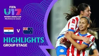 Paraguay vs New Zealand Highlights | FIFA U-17 Women's World Cup Morocco 2025&trade;