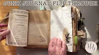 Handmade Junk Journal Flip Through: For The Birds