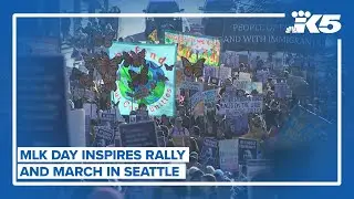 Seattle marks Martin Luther King Jr. Day with rally, march