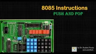 8085 Instructions | PUSH and POP instructions | Stack | Microprocessor for GATE and ESE