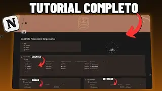 Como Fazer uma Planilha de Controle Financeiro Empresarial Completa no Notion? (Na Prática)