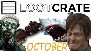 LOOT CRATE UNBOXING FOR OCTOBER 2014 (FEAR THEME)