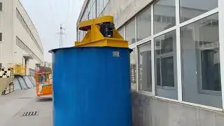 High Quality Mining Agitated Leaching Cyanide Agitating Tank for Ore Mining Leaching Tank.