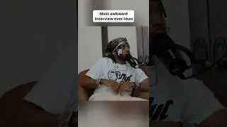 Bobbi Althoff & Armani White Awkward Interview Moments😂😂 #bobbialthoff #armaniwhite #rap #funny