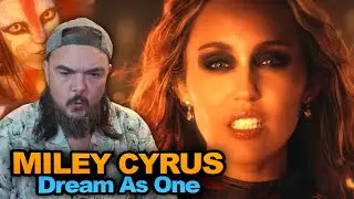 HER VOICE IS SOMETHING ELSE! | Miley Cyrus - Dream As One | REACTION |