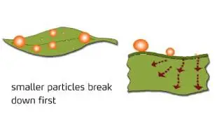 YaraVita particle size control for uptake