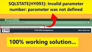 Ошибка: SQLSTATE[HY093]: Неверный номер параметра: параметр не определен