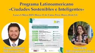 Programa Latinoamericano &laquo;Ciudades Sostenibles e Inteligentes&raquo;