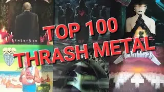 ☢️ TOP 100 BEST THRASH METAL ALBUMS ☢️ #thrash #thrashmetal #metallica #albumsranked  #vinyle #metal