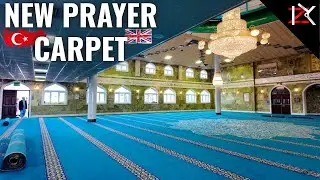 Installation of NEW Carpets From Turkey At Ghamkol Sharif Mosque Birmingham UK - Carpet Design Ideas