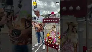 Promesas, fe y gratitud acompañan el recorrido de la Divina Pastora hacia Barquisimeto #14Ene