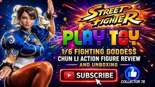 PLAY TOY 1/6 Fighting Goddess CHUN LI Action Figure Review