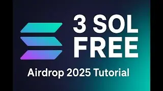Solana Rewards 2025 🎁 Claim Free 3 SOL Tokens | Crypto Tutorial