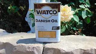 Applying Danish Oil Natural Finish to Pine Boards