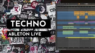 Produciendo TECHNO solo con plugins nativos de Ableton Live 11