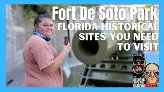 FORT DE SOTO PARK|Walking tour and review|Things TO DO in ST Petersburg Florida