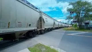 Canadian Pacific T07 at Aylmer St, Peterborough