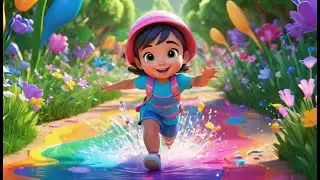Ой! Банка с краской пролила улыбку 🎨 | Детские песенки и стишки для детей