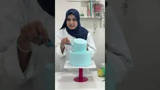 Tier cake hacks #hkrshorts #hkrbakingacademy #cakedecorating #cakerecipe #weddingcake #idea