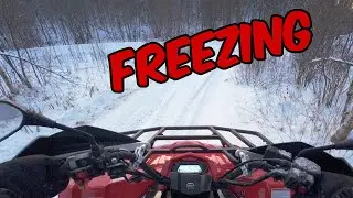 ATV Snow Plowing Cforce 520l