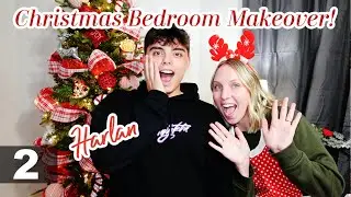 BROTHER CHRISTMAS BEDROOM MAKEOVER 2021