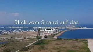 Ostseeresort Olpenitz - Der Strand und der Blick auf das Resort