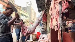 100% Original Full Goat Meat Cutting Video | Halal Meat Cutting Video |
