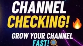 Live Channel Promotion & Checking! 🔥