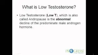 Manopause or Andropause -- Hormonal Imbalance in Men