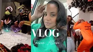 VLOG! NEW HAIR+ NEW NAILS+ LIT ADULT HALLOWEEN PARTY +MORE #halloween #halloweenparty