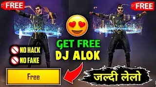 How To Get Dj Alok Character In Free || Get Dj Alok Character In Free Fire For Free Giveaway 2020