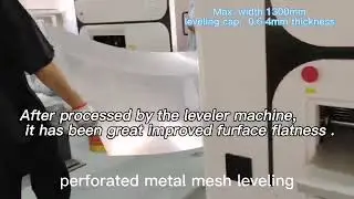 JZ40-1300S model metal plate leveler machine, China