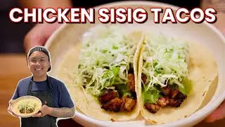 The Juiciest Chicken Sisig Tacos (Se&ntilde;or Sisig Tribute)