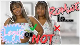 Is ROMWE LEGIT? ROMWE IS SHEIN?! HUGE ROMWE Haul | 2021 Spring /Summer Curve Plus Size Trends Try On