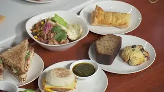 Sunday Brunch: Chicken tinga with Charmers Cafe in Rogers Park