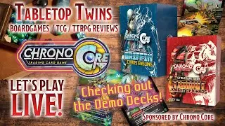 [TABLETOP TWINS]  Chrono Core TCG (Yuki & Yuna | Twin Vtubers)