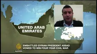 Syria's Assad admits his army's troubles