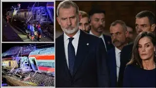 Mensaje urgente de Felipe VI y Letizia tras el descarrilamiento en Córdoba