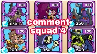 tower conquest #173 : comment squad 4 full epic liệu có ngon