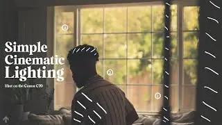 SIMPLE CINEMATIC LIGHTING | A Cinematography Breakdown | Nanlite Pavo Tubes | Shot on the Canon C70